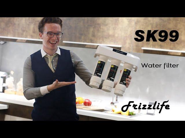 Frizzlife SK99 undersink water filter 3 stage