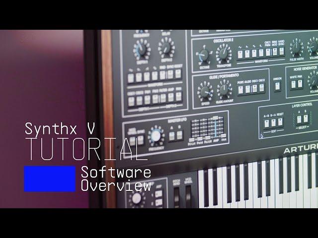 Tutorials | Synthx V - Overview