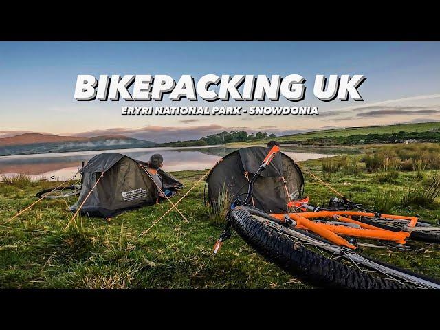 BIKEPACKING Wales | BARMOUTH ERYRI National Park Snowdonia|Mountain Bikes|Wild camping by the Lake