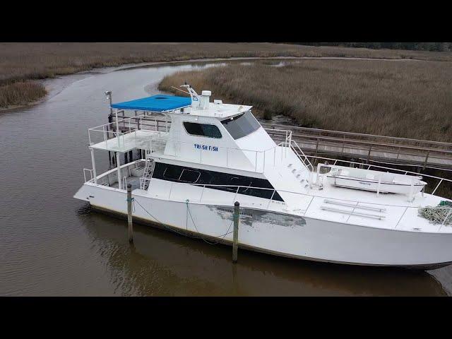 HENDERSON AUCTIONS IS SELLING THIS 68 FT FISHING VESSEL "Trash Fish" ONLINE ON JANUARY 20, 2022