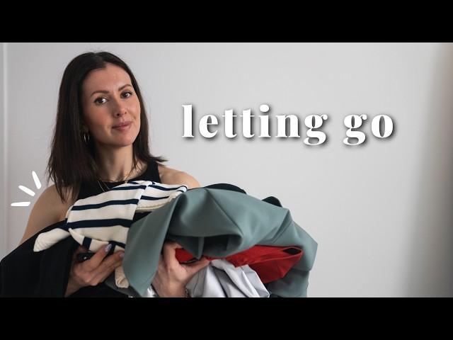 decluttering & organizing my closet for spring | spring closet edit