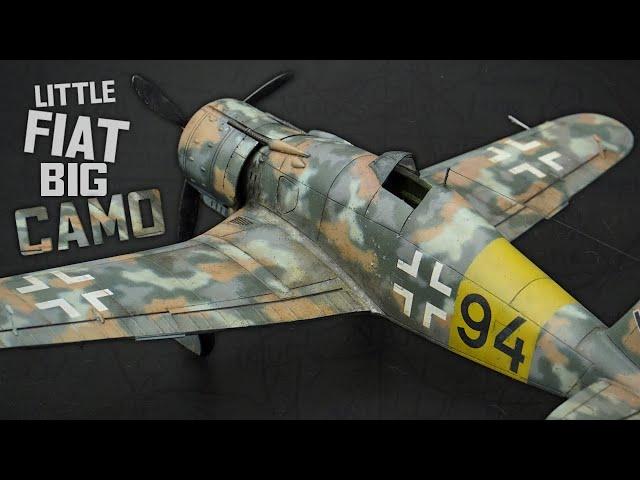 This Camo was HARD ! | 1/72 Fly Model Fiat G.50