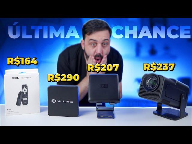 MELHORES TV BOX, STICKS e PRODUTOS com MAIORES DESCONTOS no ALIEXPRESS