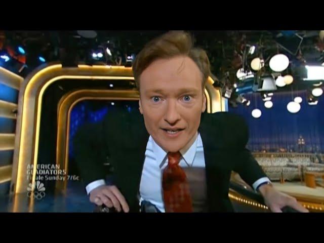 conan o'brien is the best to ever do it and here's eight minutes of proof