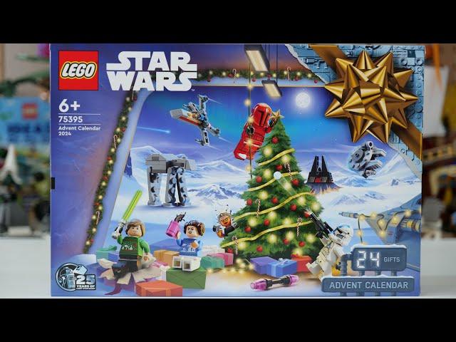 LEGO Star Wars 75395 Advent Calendar 2024 Speed Build Review