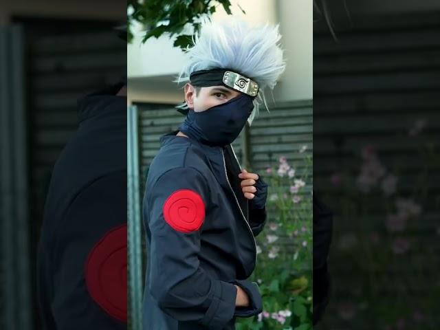 Kakashi changes clothes #anime #naruto #kakashi #sasuke