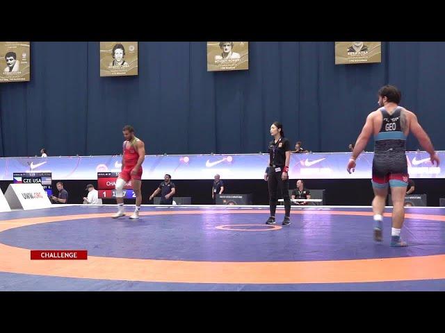 Eighth Final • GR 87Kg • Rafig HUSEYNOV (AZE) vs. Gurami KHETSURIANI (GEO)