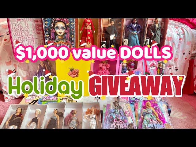 Holiday GIVEAWAY $1,000 value Dolls on Whatnot｜Mark Ryden Barbie｜The Mattel Toy Store