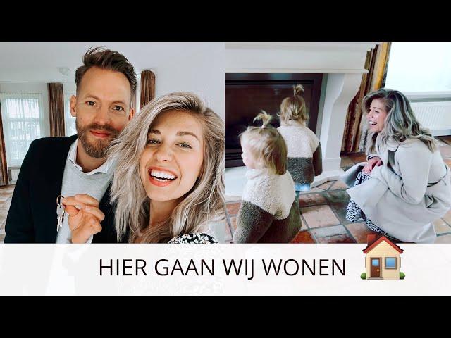 SLEUTEL VAN ONS NIEUWE HUIS GEKREGEN  |VLOG 100 | Newborn Fit Mama