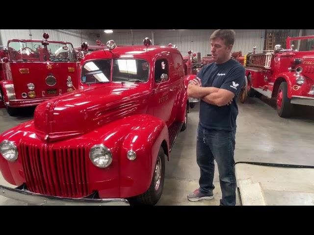 Los Angeles County Fire Museum restoration shop tour. Engine 51, Emergency!