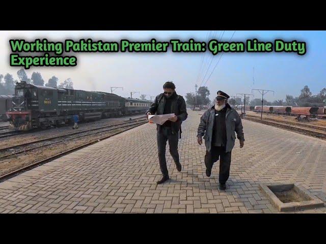 Working Pakistan's Premier Train: Green Line Duty Experience