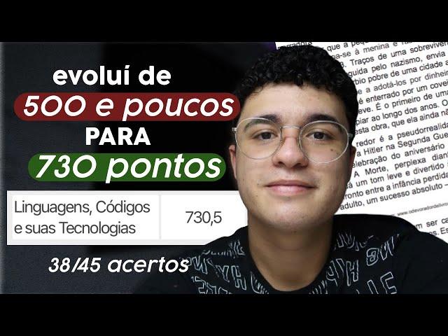 como estudar linguagens para o enem e tirar 700+? (não é só interpretação...) | reta final ENEM