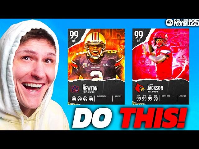 What To Do FIRST in College Football 25 Ultimate Team! (Free Packs, Coins, And MORE)