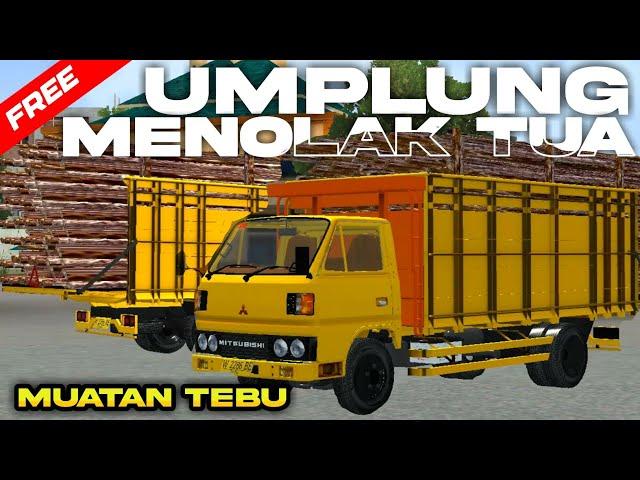 SHARE‼️MOD BUSSID TRUK UMPLUNG MUTANA TEBUSUSPENSI REAL