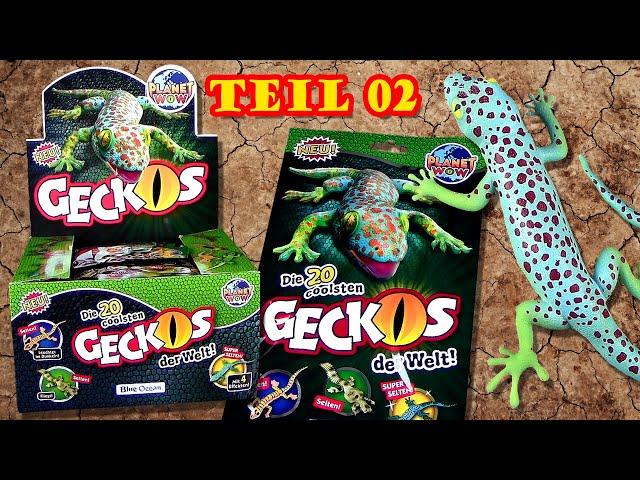 Die 20 coolsten Geckos der Welt - 02 !!! Neu !!! Unboxing - Planet WOW / Blue Ocean