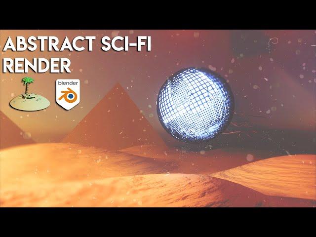 How to Create an Abstract SciFi Landscape in Blender - Blender 2.9