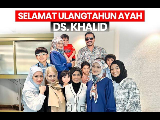 TYA ARIFIN, ASYRAF KHALID, IZZARA AISYAH, SITI NURHALIZA, TENGKU ZAWIYAH RAIKAN BIRTHDAY DS KHALID