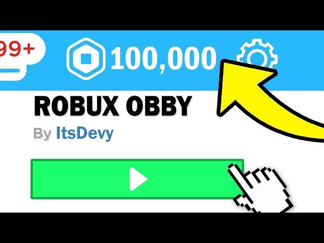 100K FREE ROBUX OBBY ON ROBLOX (Working 2020)