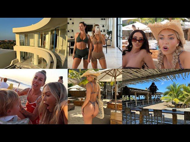 BALI VLOG | food recommendations, girls beach club day, casa suu updates, opening packages