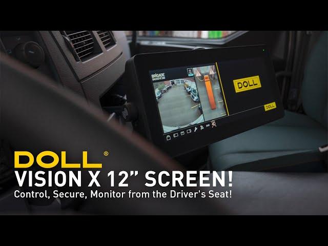 Discover the Power of the Vision X 12” Screen! Control, Secure, Monitor from the Driver's Seat!