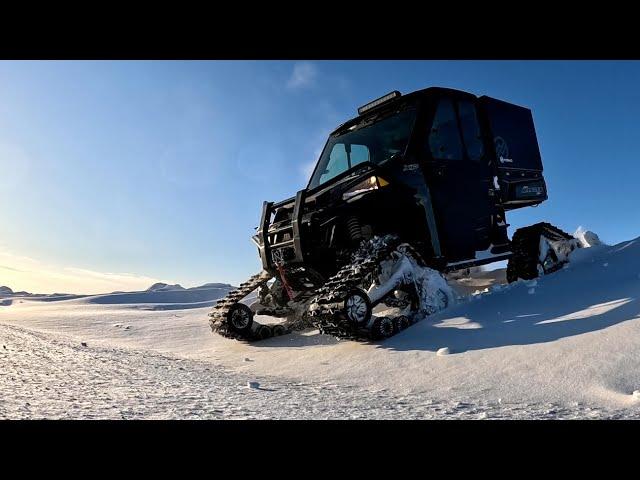 Putting Tracks on the Polaris Ranger and Ice Fishing!