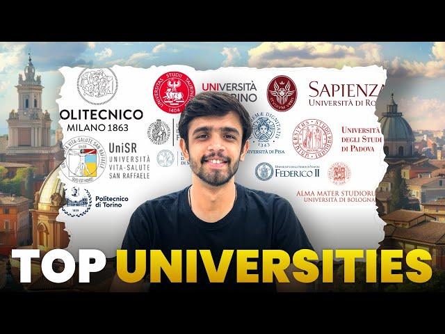 BEST RANKED ITALIAN UNIVERSITIES IN 2025-26 | QS WORLD UNIVERSITY RANKING 2025-26 RELEASED