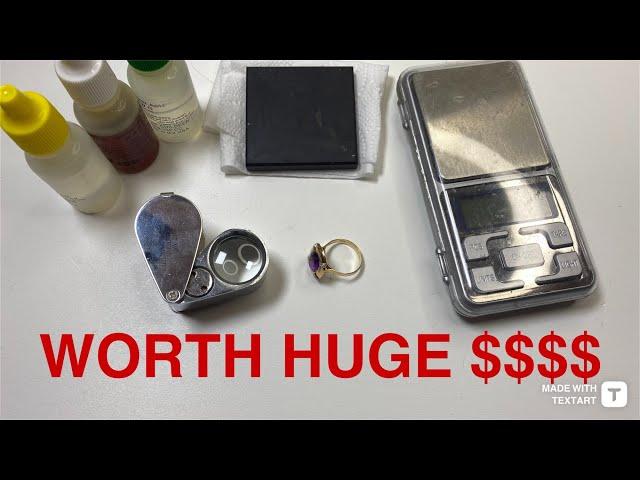 How to make $$$$ buying and selling gold jewelry