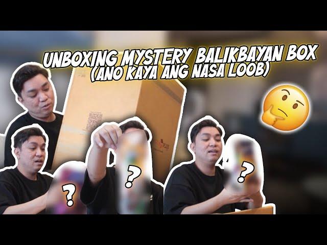 UNBOXING MYSTERY BALIKBAYAN BOX (ANO KAYA ANG NASA LOOB) | CHAD KINIS VLOGS