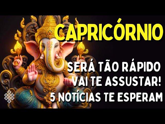 CAPRICÓRNIO  ESTÁ NA SUA PORTA E VCÊ NEM SONHA RIQUEZA VERDADEIRA E SAÚDE!ALGUÉM VEIO TE MUDAR E+