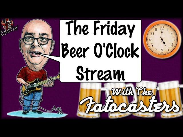 Live Beer Drinking & Guitar Unboxing