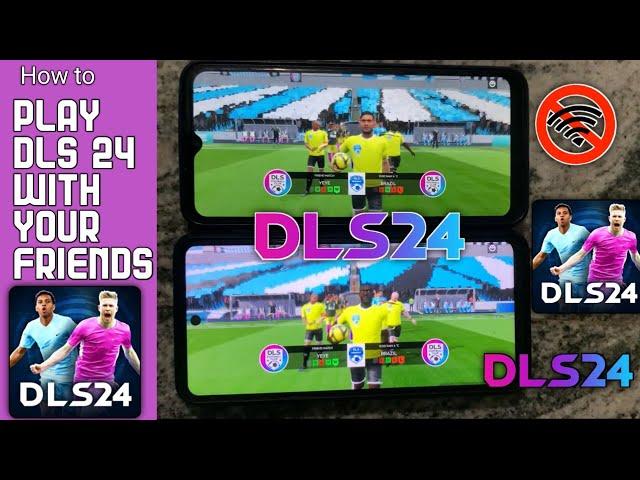 FRIEND MATCH TRICK!! ●How to Play DLS 24 Multiplayer With your Friends●Top Secret●No Internet