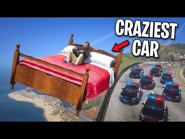 Robbing Banks with the Craziest Cars in GTA 5!