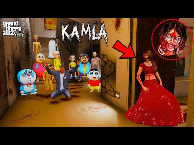 Shinchan and Franklin Playing Hide and Seek With Kamla Indian Ghost In GTA 5