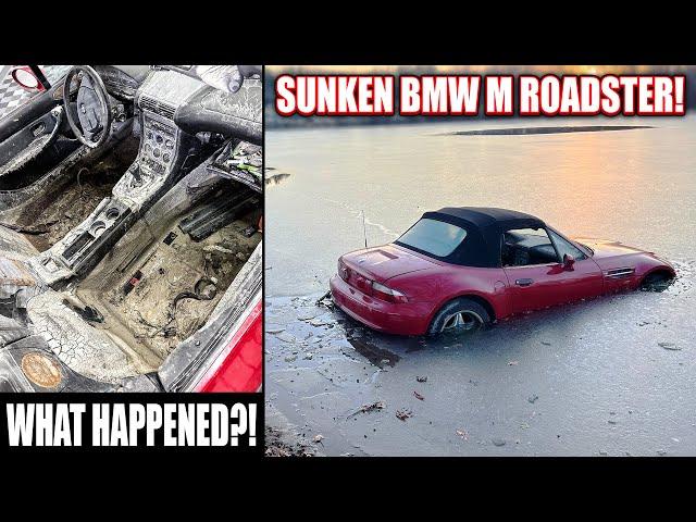 Can It Be Saved?! Deep Cleaning A SUNKEN BMW M Roadster! | Car Detailing Restoration