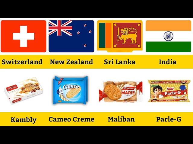 Biscuit Brands From Different Countries