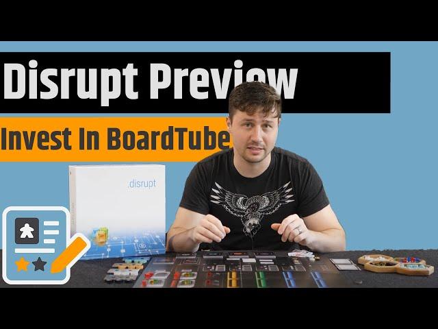 Disrupt Preview - Meeplebook, Cardflix & BoardTube