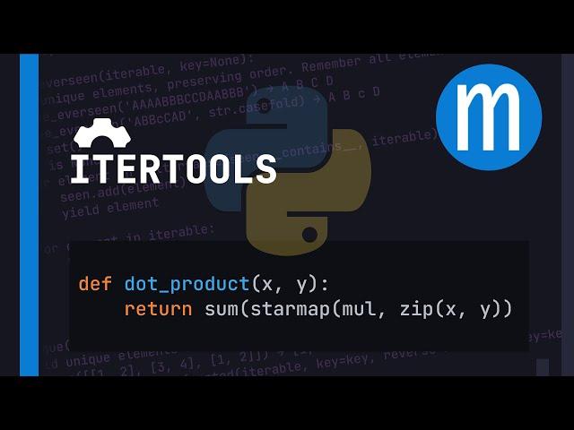 Python itertools - The key to mastering iteration