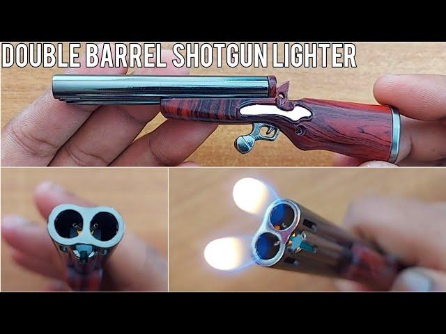 Crazy Double Barrel Shotgun Lighter | Review