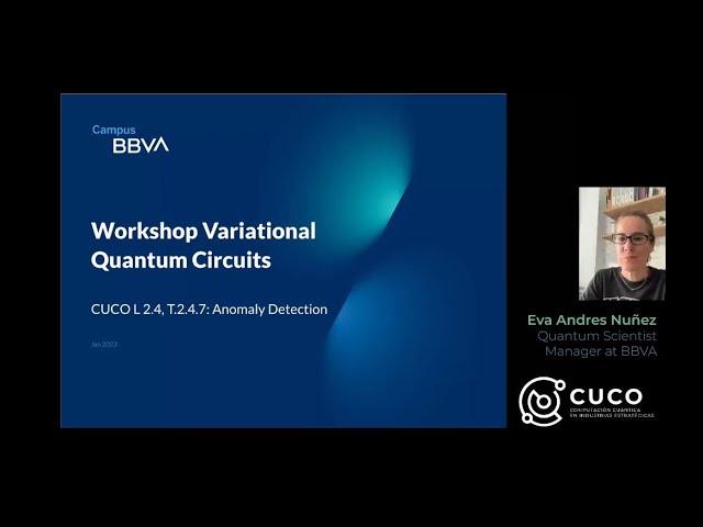 CUCO Workshop: Variational Quantum Circuits (BBVA)