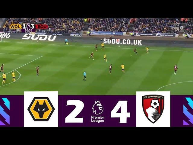 Wolves vs. Bournemouth [2-4] | Premier League 2024/25 | Match Highlights!