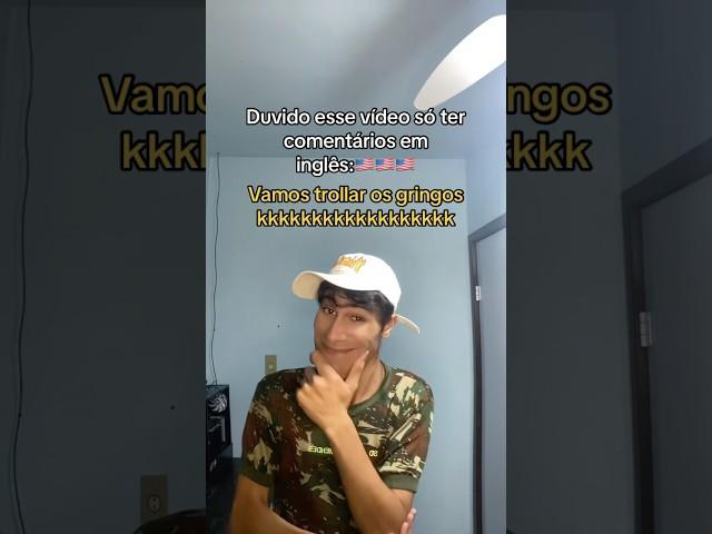 Deixa um comentário em inglês aí 🫵