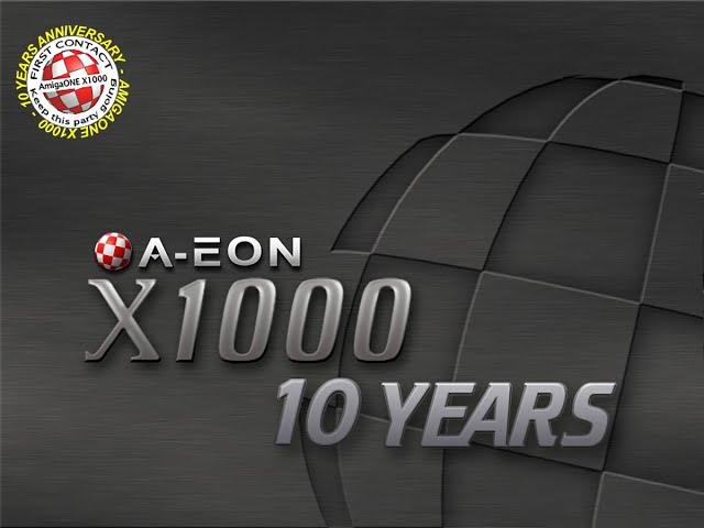 AmigaONE X1000 - Ten Years Anniversary