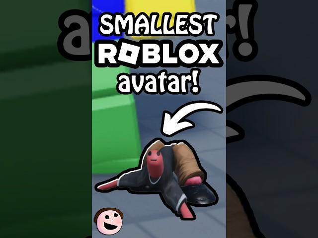 The NEW Smallest Avatar on Roblox! #roblox