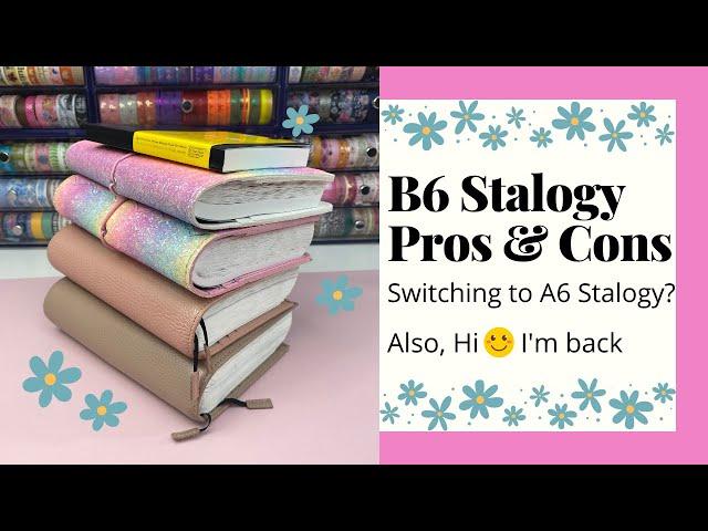 B6 Stalogy Notebook Planner Pros & Cons - A6 Stalogy - B6 Stalogy Planner Flipthrough - Hi Friends!!