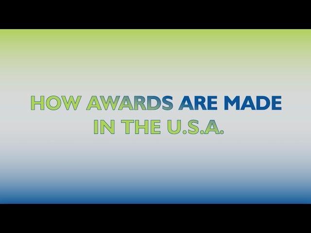 How Awards are Made in the USA by Ashworth Awards