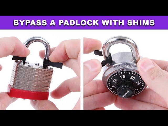 How to Use Padlock Shims to Bypass a Lock