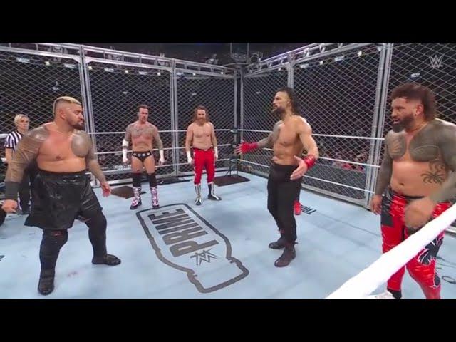 OG Bloodline vs New Bloodline Wargames Match - WWE Survivor Series Wargames 30 Nov 2024 Highlights