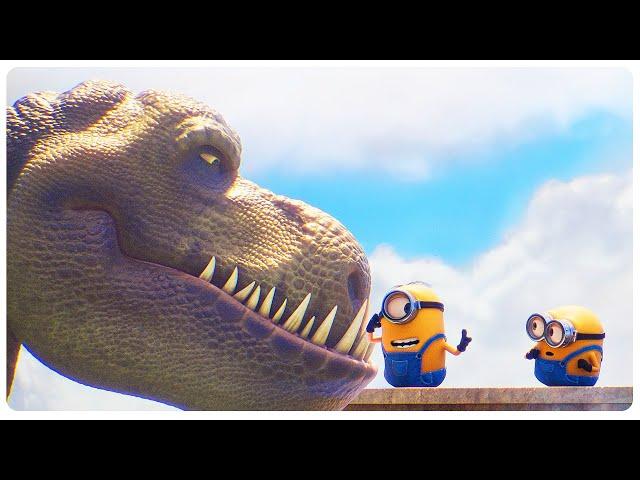 MINIONS 2 THE RISE OF GRU "Minions Meets Jurassic World Dominion" Trailer (NEW 2022)