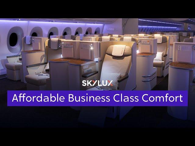 What is SkyLux Travel? Business Class Comfort You Can Afford