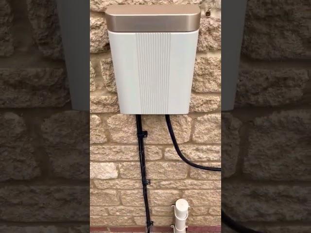 Gorgeous EV charger by Simpson & Partners #evcharger #evchargers #electrician #shorts #shortsvideo